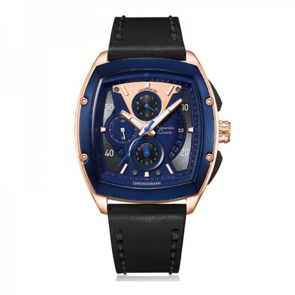 Alexandre Christie AC 6610 Rosegold Blue MCLURBU